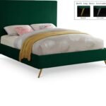 Jasmine Velvet Upholstered Bed