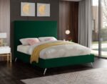 Jasmine Velvet Upholstered Bed - Image 3