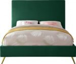 Jasmine Velvet Upholstered Bed - Image 4