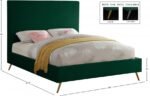 Jasmine Velvet Upholstered Bed - Image 6