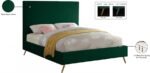Jasmine Velvet Upholstered Bed - Image 7