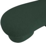 Luka Boucle Fabric Upholstered Bench - Image 12