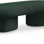 Luka Boucle Fabric Upholstered Bench