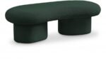 Luka Boucle Fabric Upholstered Bench