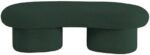 Luka Boucle Fabric Upholstered Bench - Image 4
