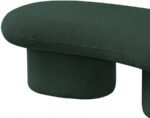 Luka Boucle Fabric Upholstered Bench - Image 9