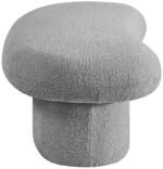 Luka Boucle Fabric Upholstered Bench - Image 6