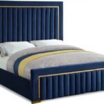 Dolce Velvet Upholstered Queen Bed
