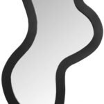 Oblique Iron Frame Mirror