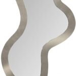 Oblique Iron Frame Mirror