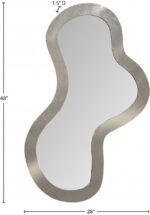 Oblique Iron Frame Mirror - Image 7