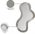 Oblique Iron Frame Mirror - Image 8