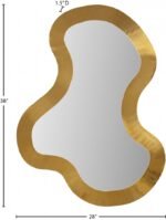 Oblique Iron Frame Mirror - Image 7