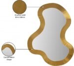 Oblique Iron Frame Mirror - Image 8