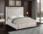 Dolce Velvet Upholstered Queen Bed - Image 2