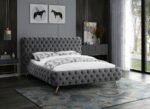 Delano Velvet Upholstered Bed - Image 2