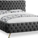 Delano Velvet Upholstered Bed