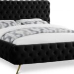 Delano Velvet Upholstered Bed
