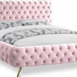 Delano Velvet Upholstered Bed