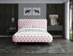Delano Velvet Upholstered Bed - Image 4
