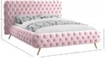 Delano Velvet Upholstered Bed - Image 5