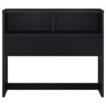 WESTPARK 49-INCH FULL BOOKCASE HEADBOARD BLACK - Image 3