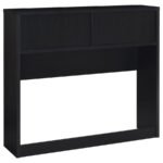 WESTPARK 49-INCH FULL BOOKCASE HEADBOARD BLACK - Image 5