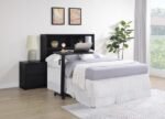 WESTPARK 49-INCH FULL BOOKCASE HEADBOARD BLACK - Image 9