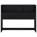 WESTPARK 49-INCH QUEEN BOOKCASE HEADBOARD BLACK - Image 3