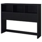 WESTPARK 49-INCH QUEEN BOOKCASE HEADBOARD BLACK - Image 4
