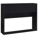 WESTPARK 49-INCH QUEEN BOOKCASE HEADBOARD BLACK - Image 5