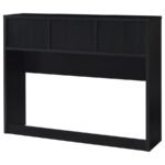 WESTPARK 49-INCH QUEEN BOOKCASE HEADBOARD BLACK - Image 6