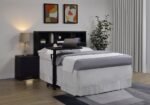 WESTPARK 49-INCH QUEEN BOOKCASE HEADBOARD BLACK - Image 10