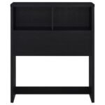 WESTPARK 49-INCH TWIN BOOKCASE HEADBOARD BLACK - Image 3