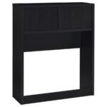 WESTPARK 49-INCH TWIN BOOKCASE HEADBOARD BLACK - Image 5