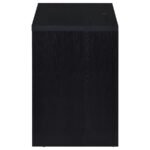 WESTPARK 2-DRAWER NIGHTSTAND LED LIGHTS AND USB BLACK - Image 7