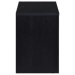 WESTPARK 2-DRAWER NIGHTSTAND LED LIGHTS AND USB BLACK - Image 10
