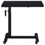 WESTPARK HEIGHT ADJUSTABLE MOBILE BEDROOM C-TABLE BLACK - Image 6