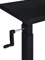 WESTPARK HEIGHT ADJUSTABLE MOBILE BEDROOM C-TABLE BLACK - Image 12