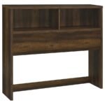 WESTPARK 49-INCH FULL BOOKCASE HEADBOARD DARK PINE