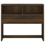 WESTPARK 49-INCH FULL BOOKCASE HEADBOARD DARK PINE - Image 3