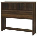 WESTPARK 49-INCH FULL BOOKCASE HEADBOARD DARK PINE - Image 4