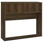 WESTPARK 49-INCH FULL BOOKCASE HEADBOARD DARK PINE - Image 5