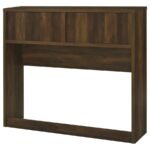 WESTPARK 49-INCH FULL BOOKCASE HEADBOARD DARK PINE - Image 6