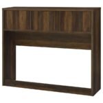 WESTPARK 49-INCH QUEEN BOOKCASE HEADBOARD DARK PINE - Image 6
