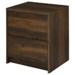 WESTPARK 2-DRAWER NIGHTSTAND LED LIGHTS AND USB DARK PINE - Image 6