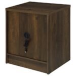 WESTPARK 2-DRAWER NIGHTSTAND LED LIGHTS AND USB DARK PINE - Image 9
