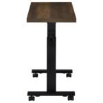 WESTPARK HEIGHT ADJUSTABLE MOBILE BEDROOM C-TABLE DARK PINE - Image 8