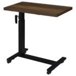 WESTPARK HEIGHT ADJUSTABLE MOBILE BEDROOM C-TABLE DARK PINE - Image 10