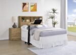 WESTPARK 49-INCH FULL BOOKCASE HEADBOARD MANGO - Image 9
